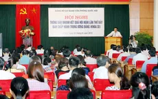 Văn phòng Quốc hội thông báo kết quả Hội nghị TƯ7