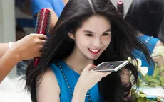 Ngắm Ngọc Trinh xinh đẹp trong quảng cáo mới