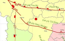 Động đất lại xuất hiện ở Quảng Nam