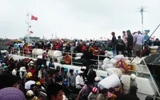 Quảng Ngãi: Phức tạp vận tải đường thủy mùa lễ hội