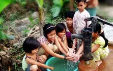 2015: 45% dân số nông thôn được sử dụng nước sạch