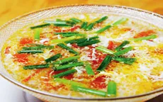 Dinh dưỡng từ canh "trứng gà cà chua"