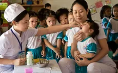 1/6, tất cả trẻ được bổ sung vi chất dinh dưỡng