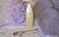 Tự làm gel tắm dưỡng ẩm từ oải hương