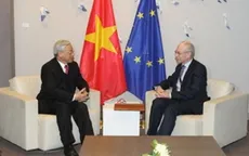 Điện cảm ơn của Tổng Bí thư gửi Chủ tịch EC và Ủy ban châu Âu	 	 	 	