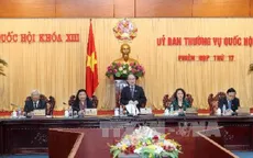 Ủy ban Thường vụ Quốc hội khai mạc phiên họp thứ 17 