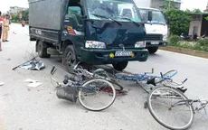 Đi ôn thi, học sinh bị xe tải đâm chết