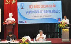117 tác phẩm vào chung khảo Giải Báo chí Quốc gia lần thứ VII