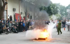 Tập huấn nghiệp vụ phòng cháy, chữa cháy năm 2013
