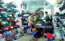 Kiểm tra chất lượng mũ bảo hiểm tại 9 tỉnh, thành phố