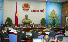 Chính phủ họp phiên thường kỳ tháng 1/2013 