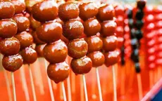 Kẹo hồ lô, món quà Tết không thể thiếu ở Trung Quốc