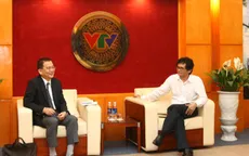 Tổng Giám đốc Đài THVN tiếp Trưởng đại diện JICA tại Việt Nam