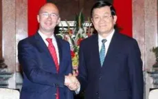 Chủ tịch nước tiếp Thủ hiến vùng Wallonie-Brussels