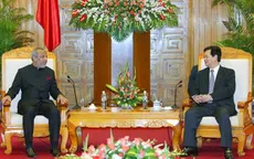 Thủ tướng tiếp Bộ trưởng Bộ Tư pháp Sri Lanka