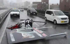 Nhật Bản hứng chịu siêu bão đầu tiên năm 2014