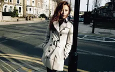Kim Hee Sun phong cách trên đường phố London