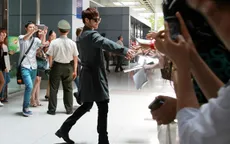 Kim Bum chủ động đến chào fan Việt tại sân bay