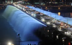 Đài phun nước cầu vồng tuyệt đẹp ở Seoul