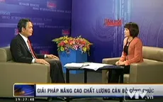 Bộ trưởng bộ Nội vụ trả lời về giải pháp hạn chế “chạy công chức”