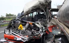 Hình ảnh cuối của xe khách gặp nạn trên cao tốc Trung Lương