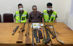 Nghệ An: Bắt đối tượng buôn ma túy, tàng trữ vũ khí quân dụng