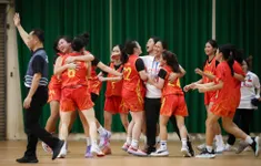 ĐT bóng rổ nữ học sinh Việt Nam giành chiến thắng kịch tính trận ra quân | ASEAN Schools Games 2024