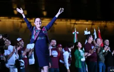 Bầu cử Tổng thống Mexico: Bà Claudia Sheinbaum giành chiến thẳng áp đảo