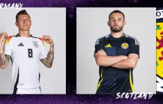 Khai màn EURO 2024: ĐT Đức - ĐT Scotland | 02h00 ngày 15/6, trực tiếp trên VTV3