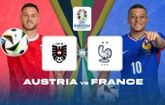 TRỰC TIẾP EURO 2024 | ĐT Áo 0-0 ĐT Pháp: Hiệp 1