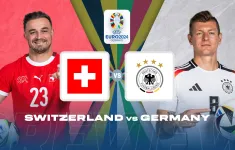 TRỰC TIẾP EURO 2024 | Thụy Sĩ 0-0 Đức: Nhập cuộc đầy hứng khởi!
