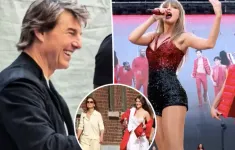 Bỏ qua lễ tốt nghiệp của con gái, Tom Cruise vui vẻ tại Eras Tour của Taylor Swift ở London