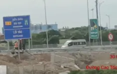Xử lý lái xe ngược chiều trên cao tốc Diễn Châu - Bãi Vọt