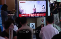 Triều Tiên phóng thử tên lửa đạn đạo chiến thuật mới