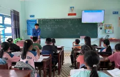 Mô hình lớp học hè miễn phí ở Quảng Nam