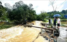 Khẩn trương khắc phục hậu quả mưa lớn gây ngập úng cục bộ tại Hà Giang