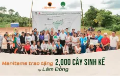 Menitems trao tặng 2.000 cây giống, hỗ trợ sinh kế cho người dân Lâm Đồng