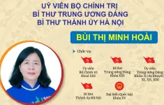 Tiểu sử tóm tắt tân Bí thư Thành ủy Hà Nội Bùi Thị Minh Hoài