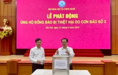 Bộ Khoa học công nghệ phát động chung tay ủng hộ đồng bào bị ảnh hưởng do bão số 3