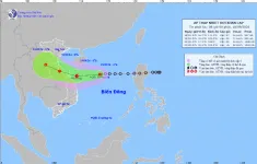 Áp thấp nhiệt đới mạnh lên thành bão trong 24 giờ tới