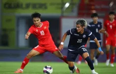 Thắng U20 Guam 3-0, đội tuyển U20 Việt Nam tiếp tục giữ ngôi đầu bảng