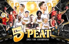 Saigon Heat lần thứ 5 liên tiếp giành chức vô địch VBA