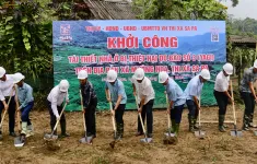 Khởi công tái thiết nhà ở vùng lũ tại xã Mường Hoa (Sa Pa)