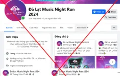 Giả mạo giải chạy “Đà Lạt Music Night Run” lừa đảo chiếm đoạt tài sản