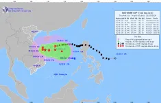 Bão số 6 mạnh lên giật cấp 15, có thể gây mưa lớn tới 700mm