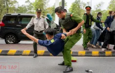 Diễn tập đối phó tình huống “khẩn nguy an ninh” tại Sân bay Nội Bài