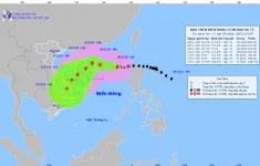 Bão số 7 đang rất mạnh trên biển, dự báo sẽ đổi hướng