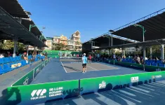 Sôi động trước giờ khai mạc giải đấu Pickleball toàn quốc tại TP Hạ Long