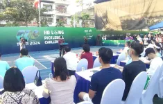 Nhiều trận đấu hấp dẫn ngày khai mạc giải Pickleball Chanlleger 2024 tại TP Hạ Long