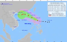 Đêm 11/11, bão Toraji sẽ đi vào Biển Đông, bão số 7 tiếp tục suy yếu dần